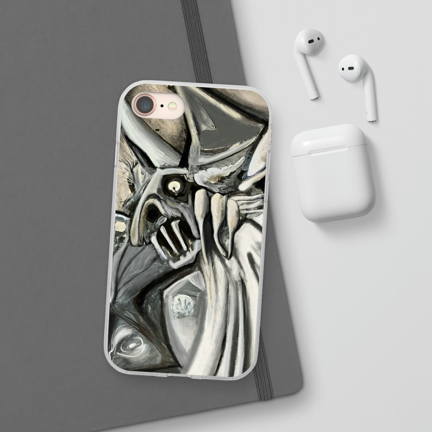 Terrified Flexi Phone Case for iphone and Samsung