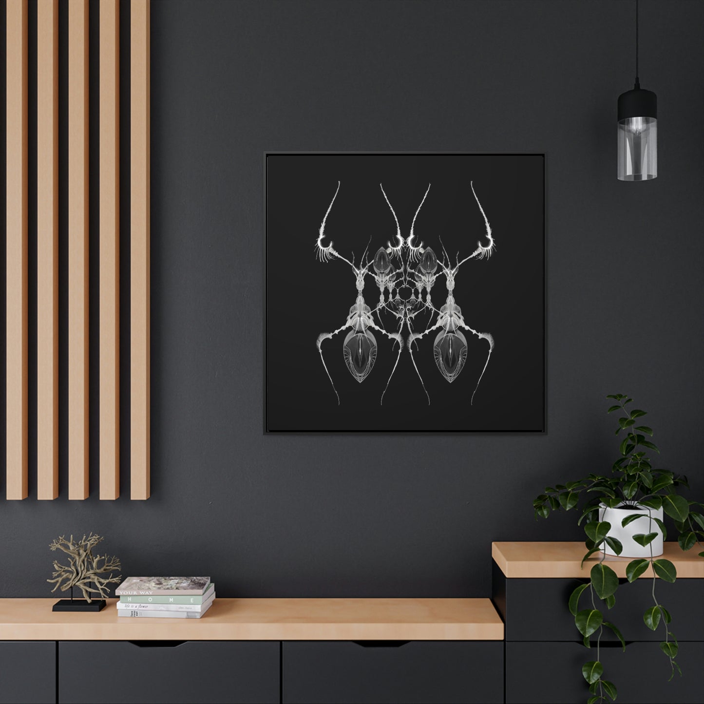 Antweb Gallery Canvas Wrap With Square Frame