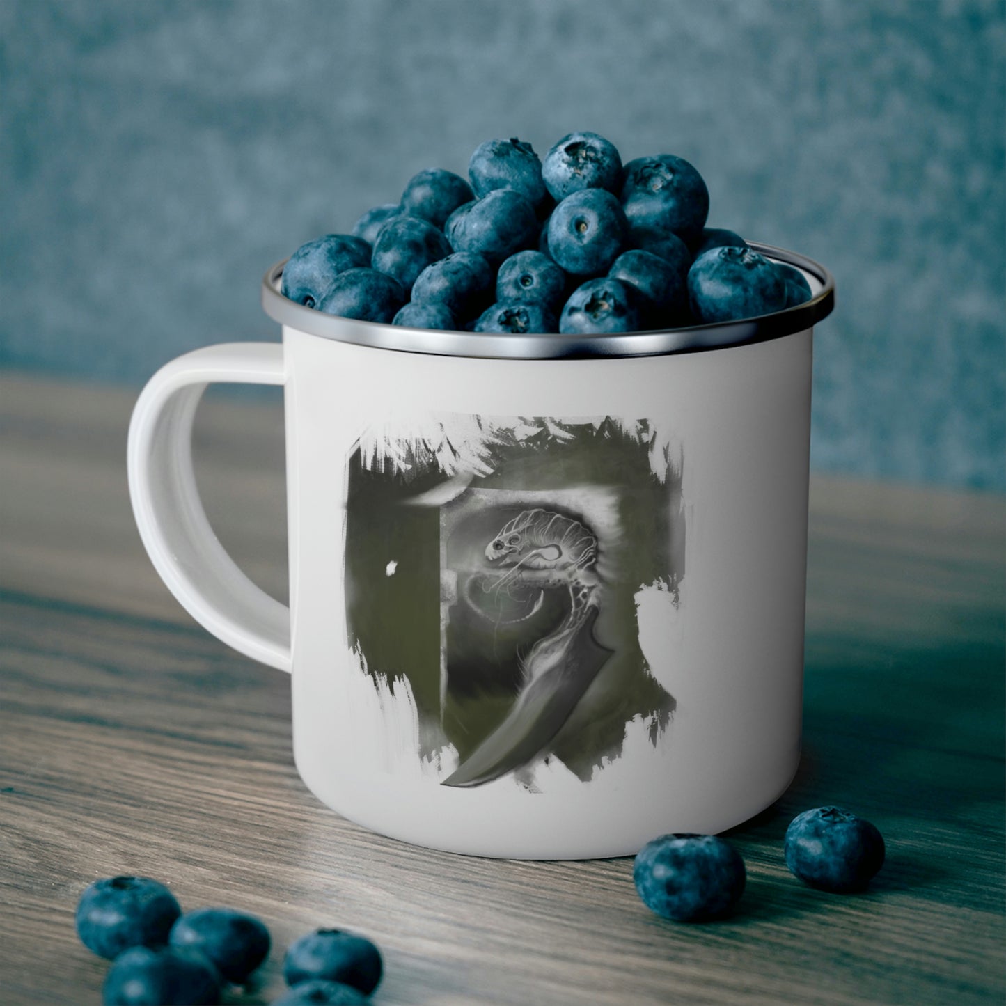 Critter #1 Enamel Camping Mug