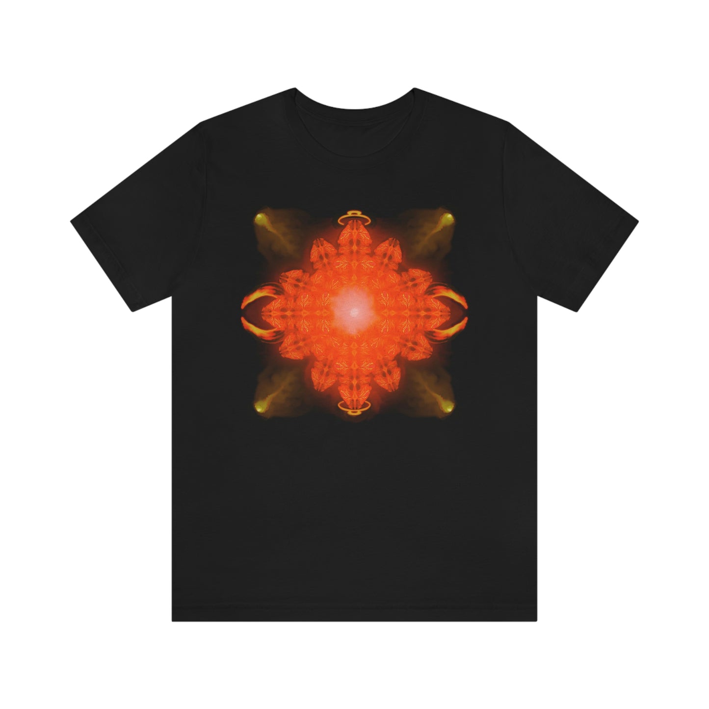 Fire & Ice Front and Back Print Unisex Jersey Short Sleeve Tee