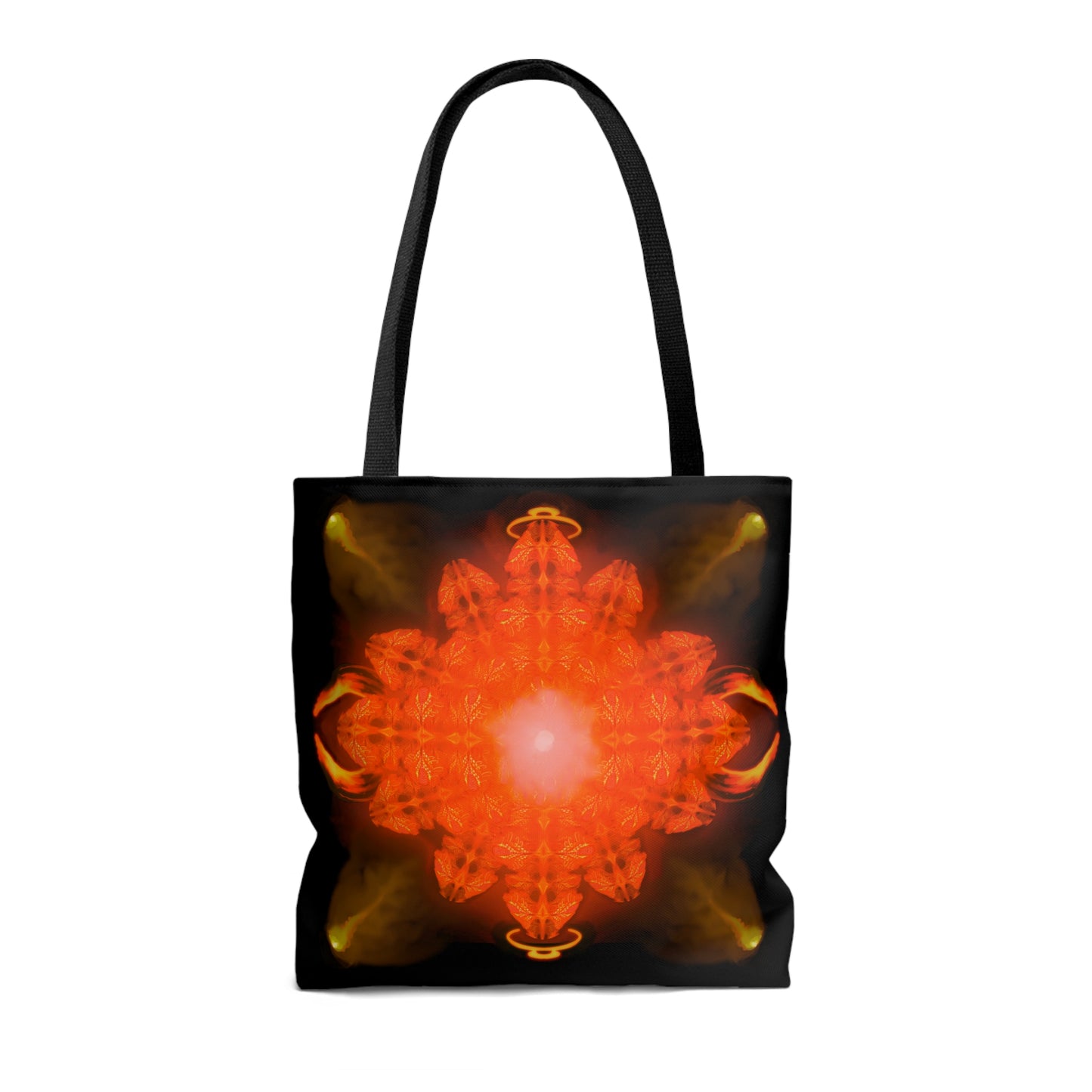 Fire & Ice Burst Tote Bag