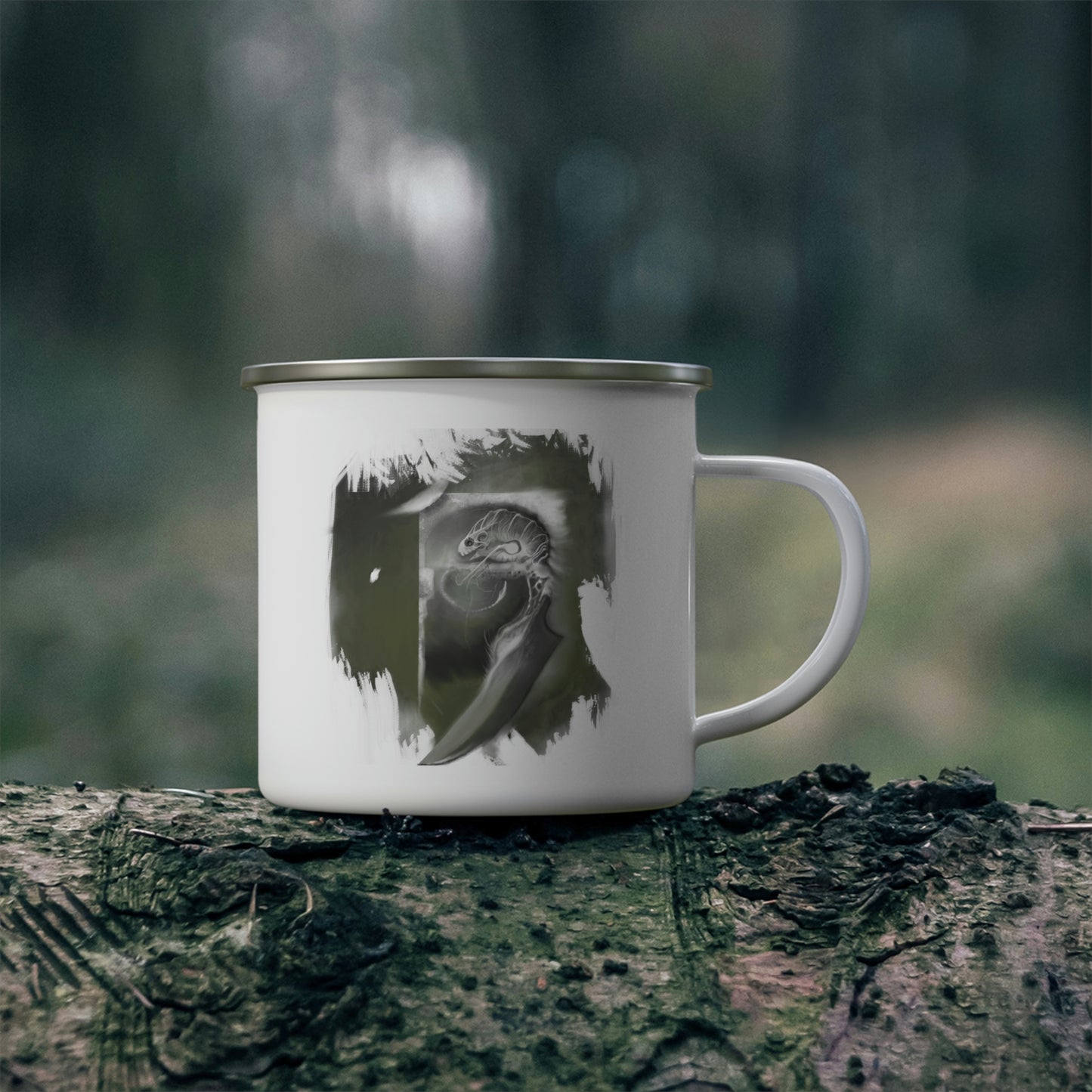 Critter #1 Enamel Camping Mug