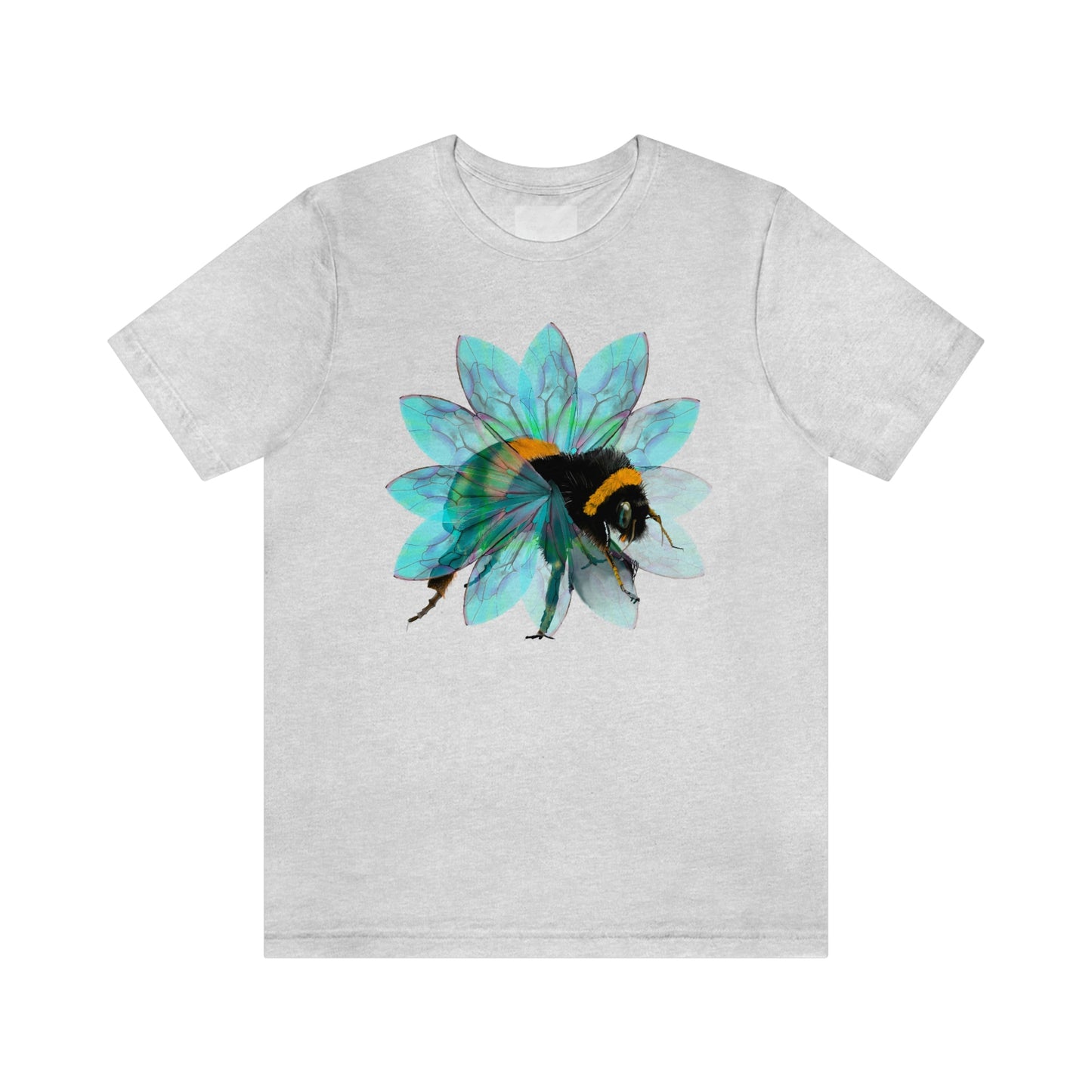 Bee in the Flower Unisex Jersey Short Sleeve Tee