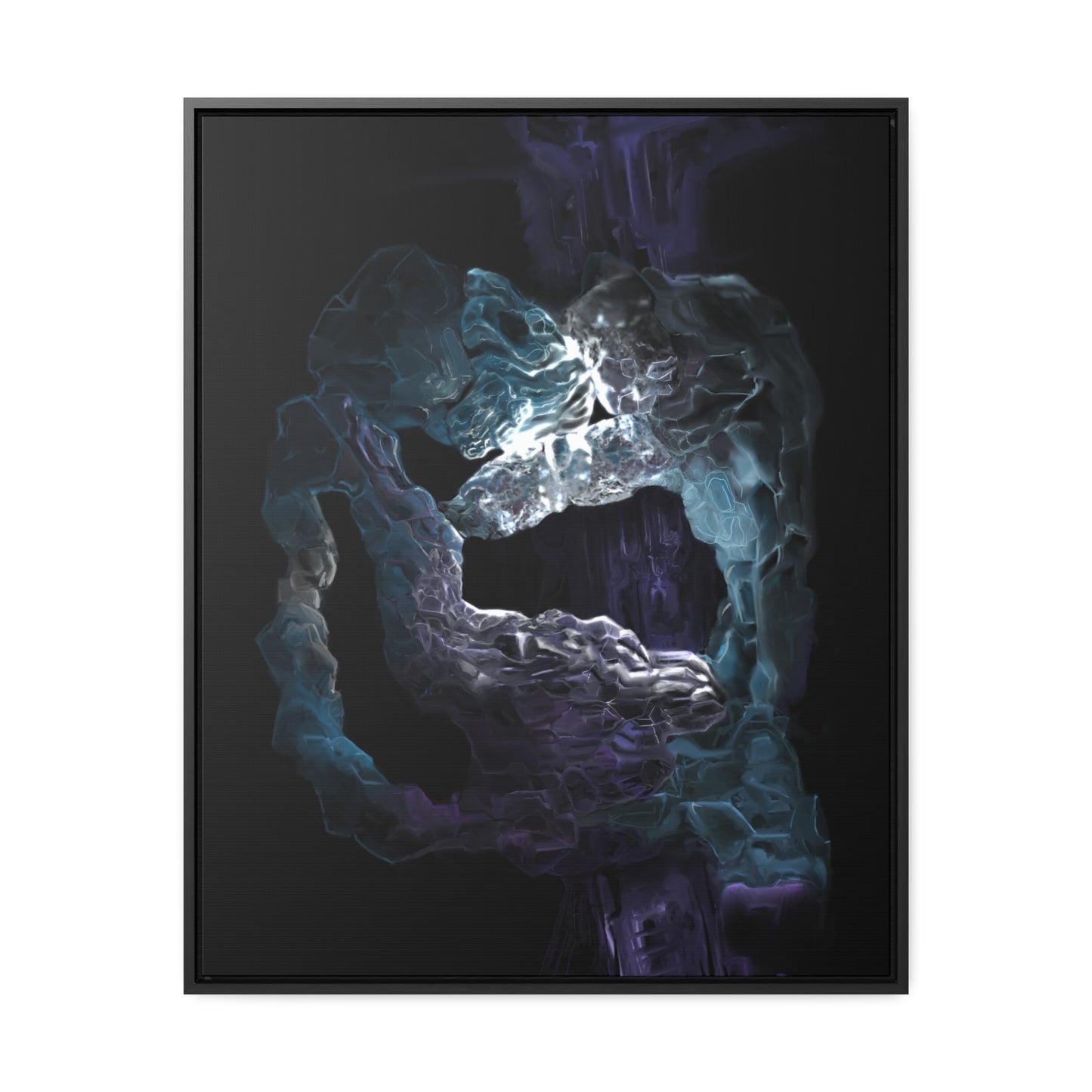 Anomalous Presence Gallery Canvas Wrap in Vertical Frame