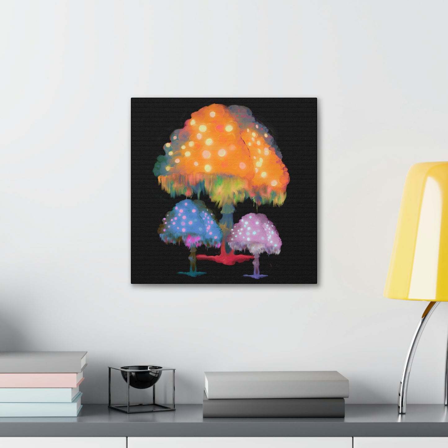 Ghost Fungi Canvas Gallery Wraps