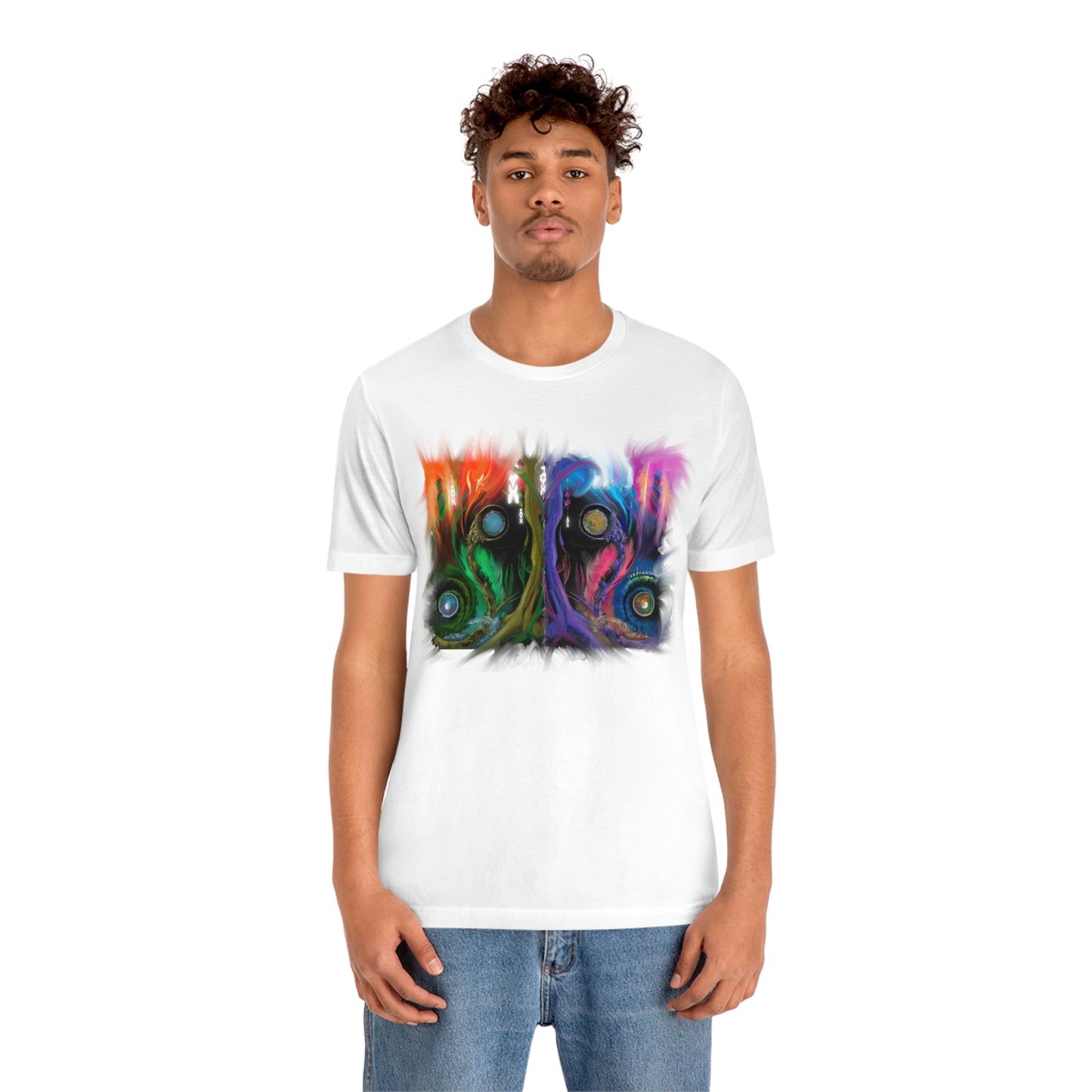 Deep In The Forest of Illusions Unisex Short Sleeve Tee