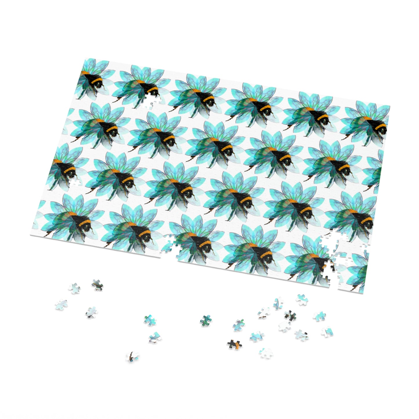 Bee in the Flower Jigsaw Puzzle (30, 110, 252, 500,1000-Piece)