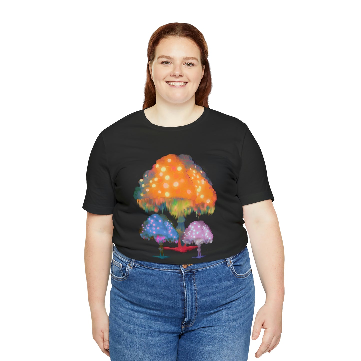 Ghost Fungi Unisex Jersey Short Sleeve Tee