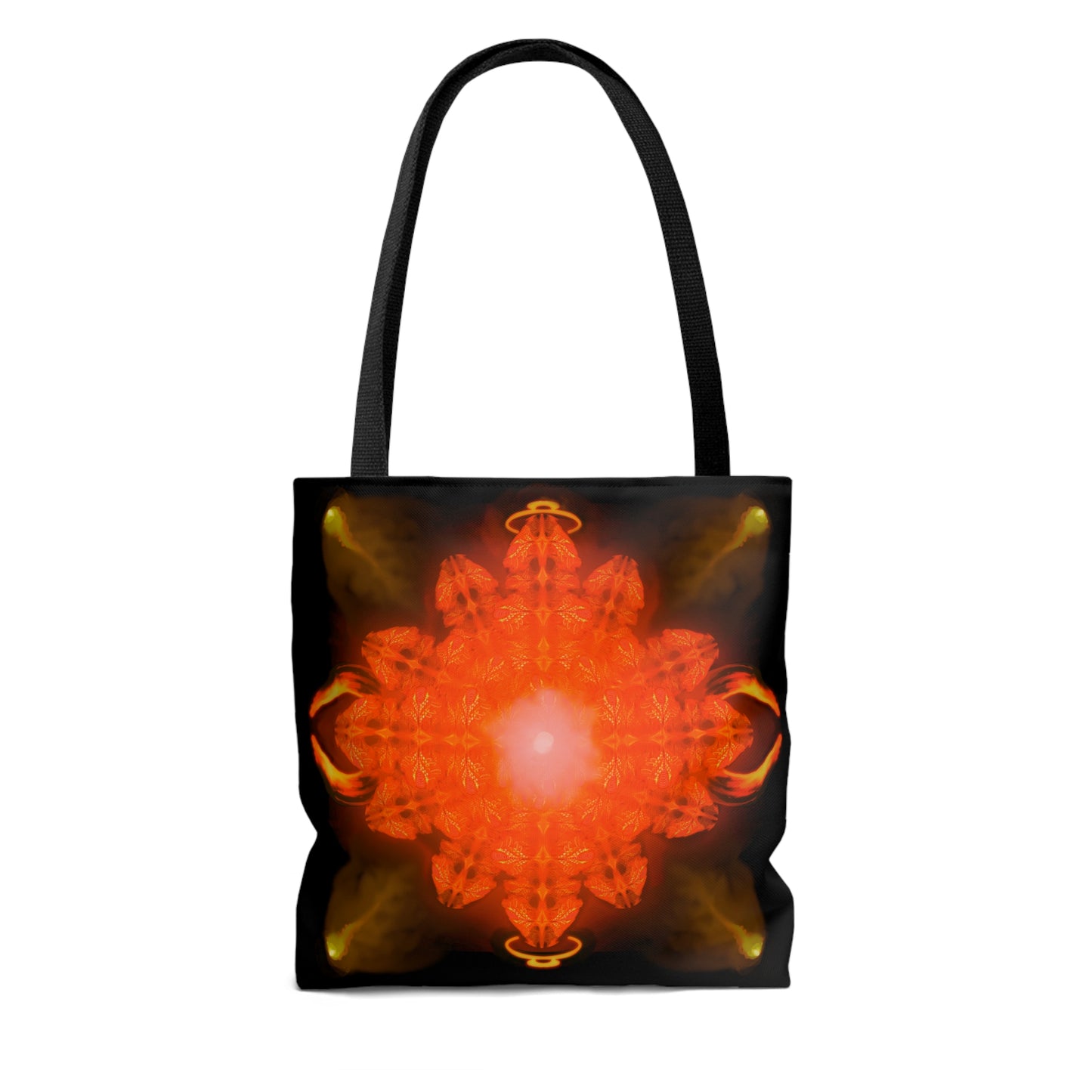 Fire & Ice Burst Tote Bag