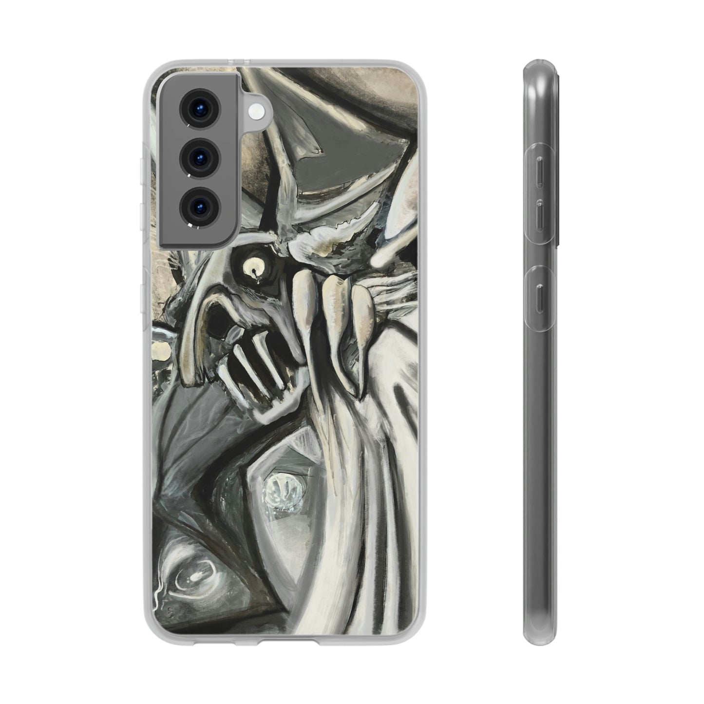 Terrified Flexi Phone Case for iphone and Samsung