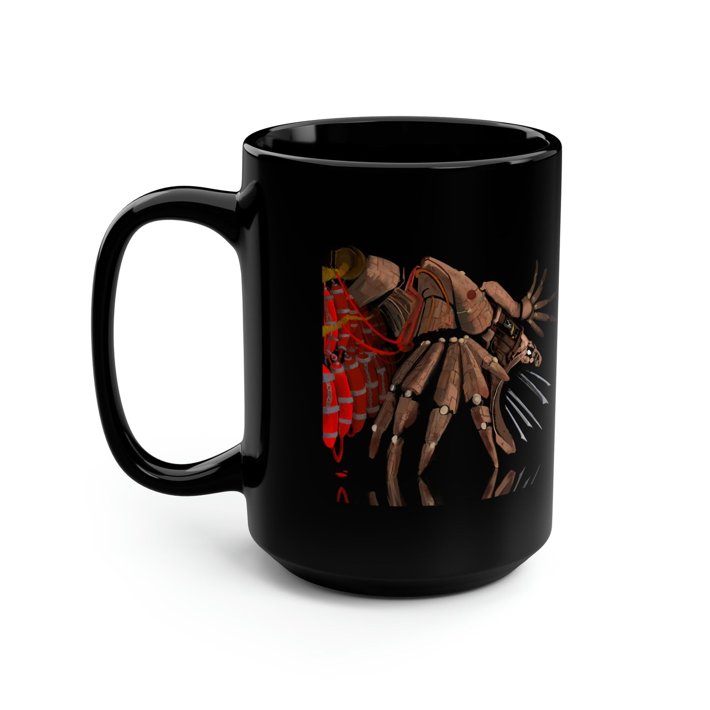Phlebotomite Black Mug, 15oz