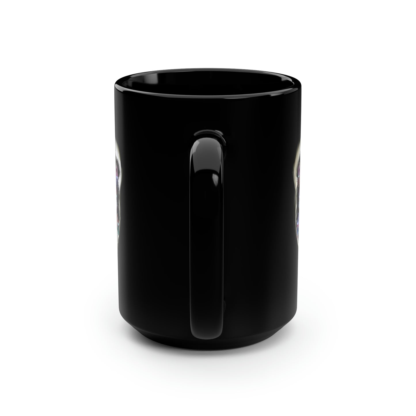 Interfaces Black Mug, 15oz