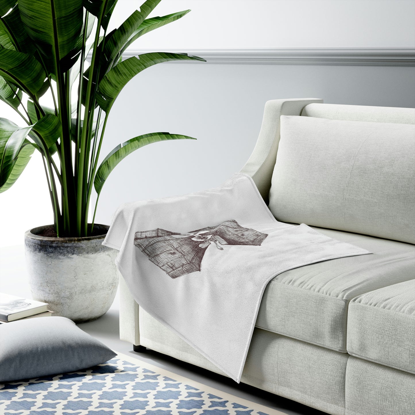 Heavy WIngs Velveteen Plush Blanket