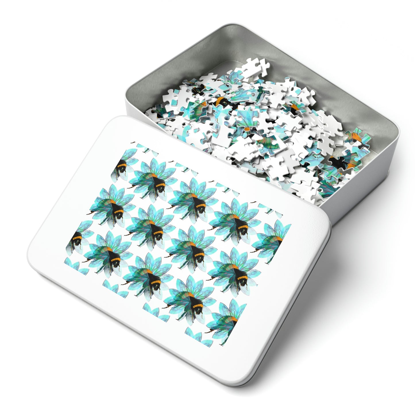 Bee in the Flower Jigsaw Puzzle (30, 110, 252, 500,1000-Piece)
