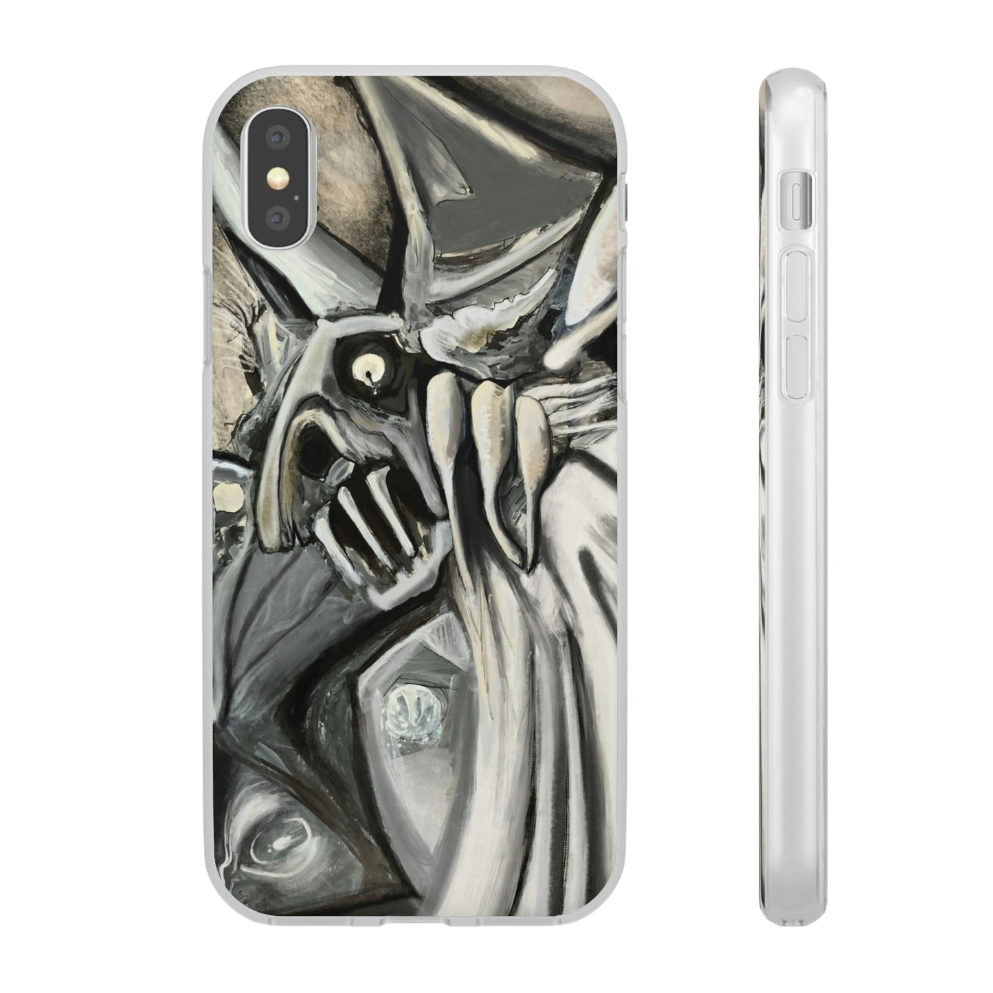 Terrified Flexi Phone Case for iphone and Samsung