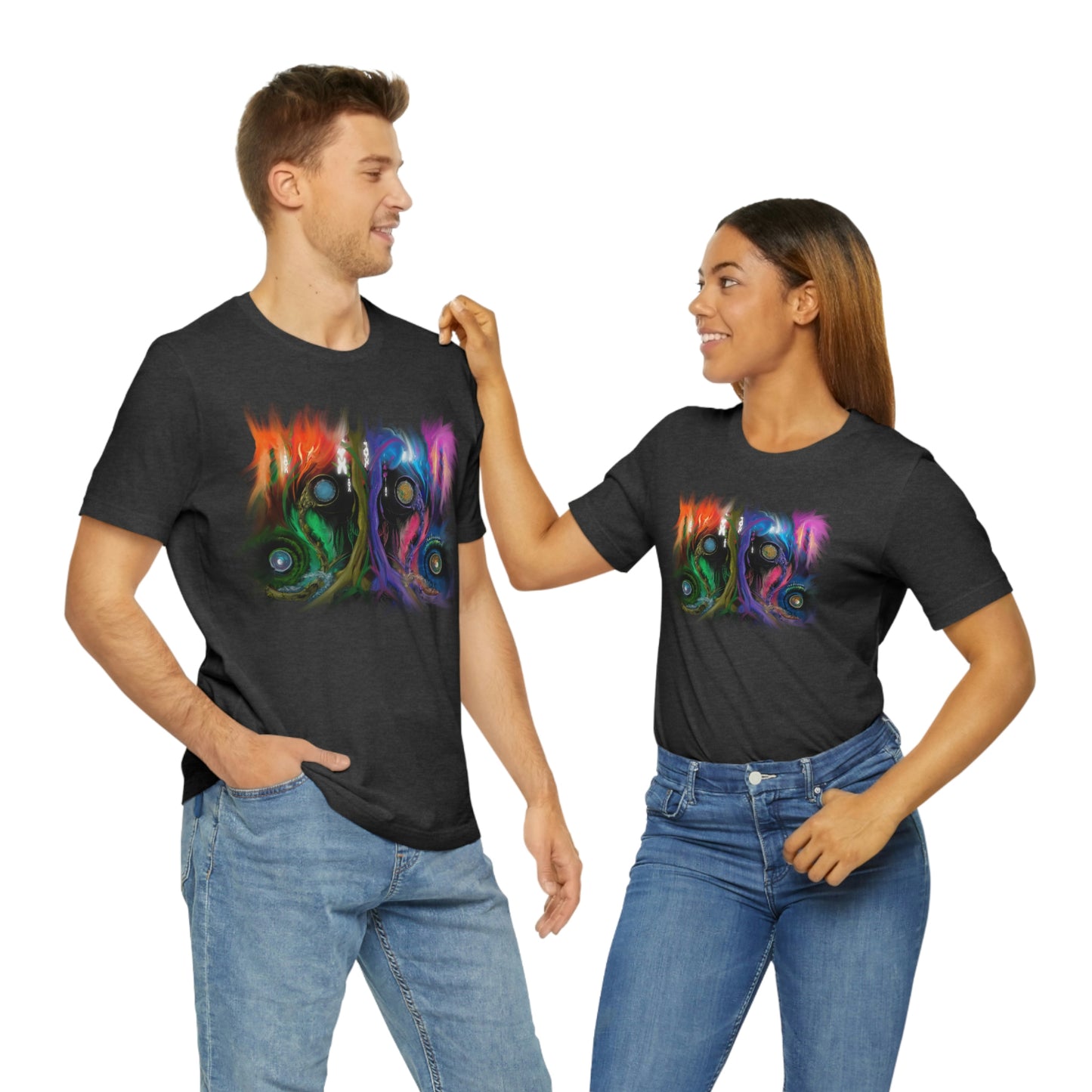 Deep In The Forest of Illusions Unisex Short Sleeve Tee