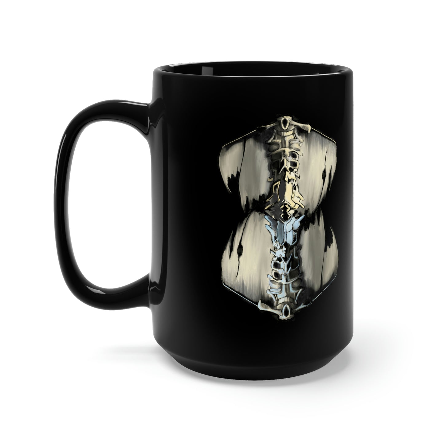 Totem Original Art Black Mug 15oz