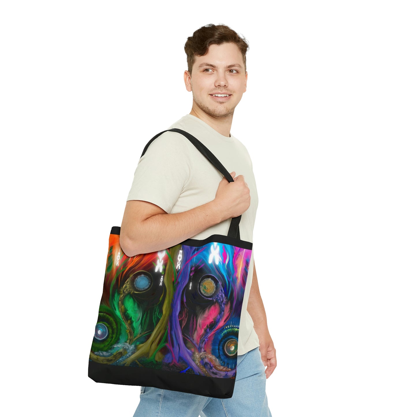 Deep In the Forest of Illusions Tote Bag