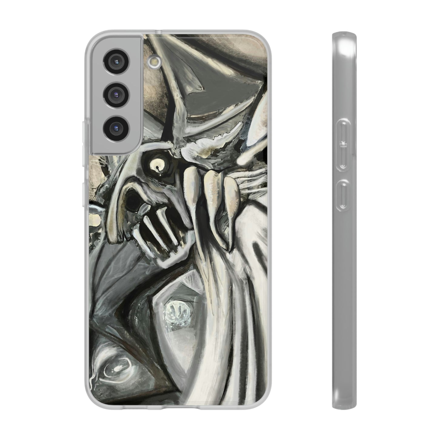Terrified Flexi Phone Case for iphone and Samsung