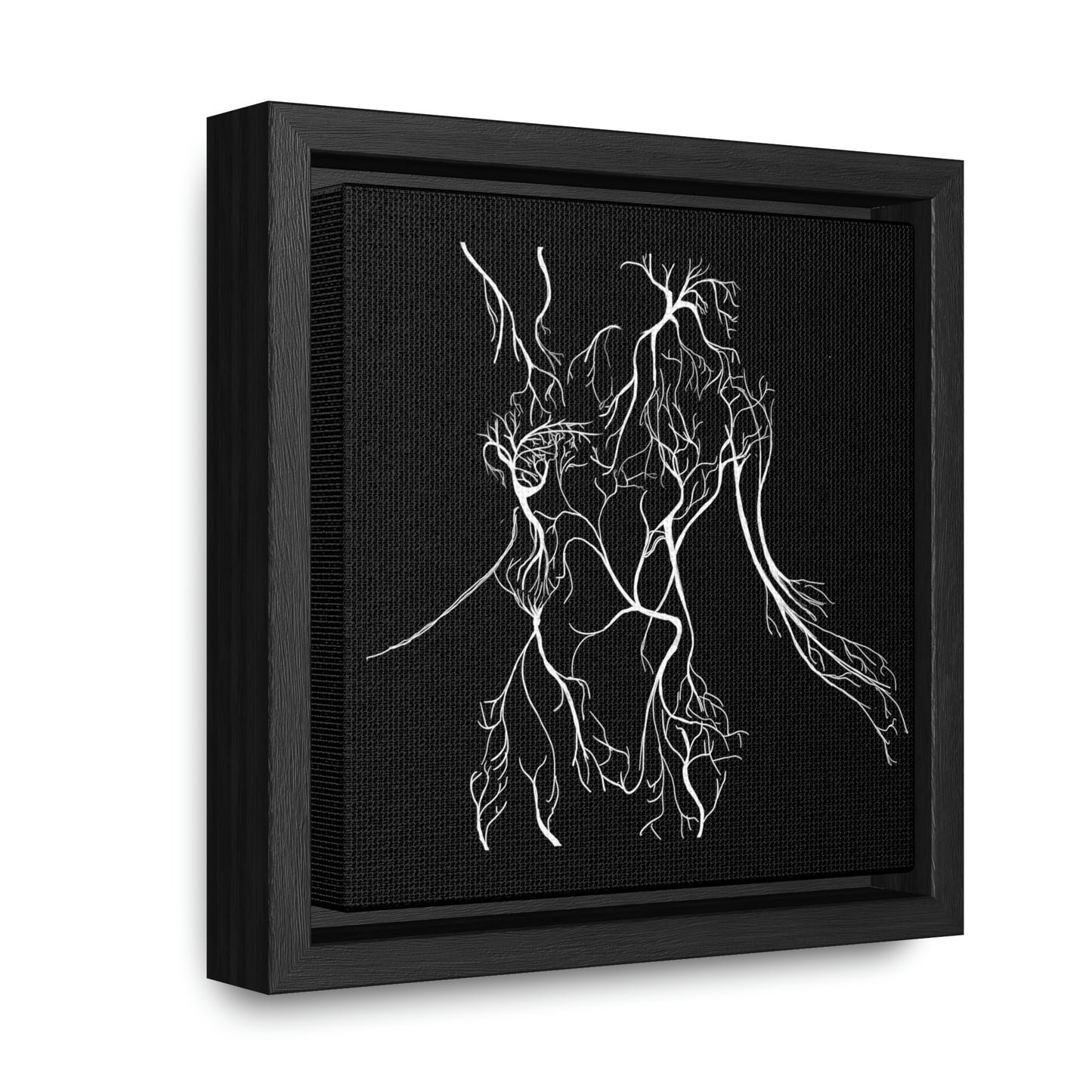 I Am Light Gallery Canvas Wrap Square Frame