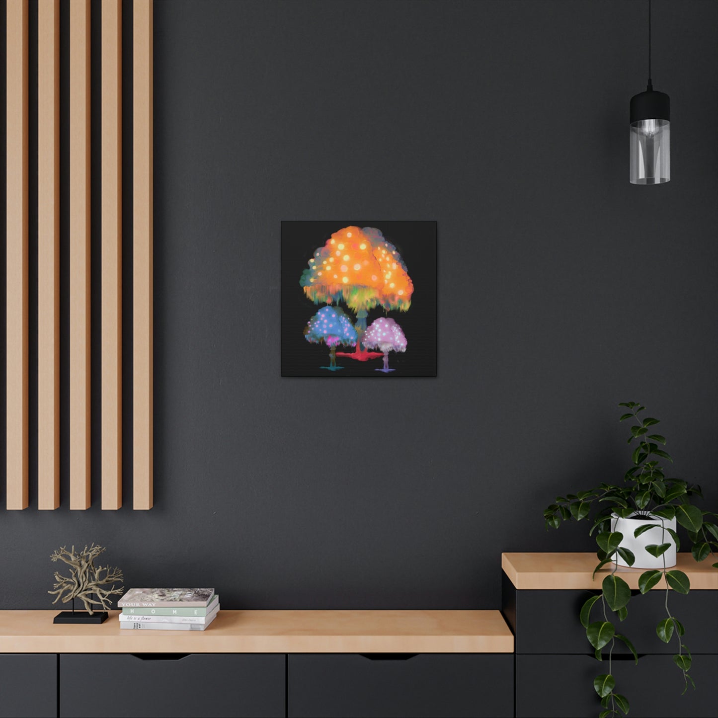 Ghost Fungi Canvas Gallery Wraps