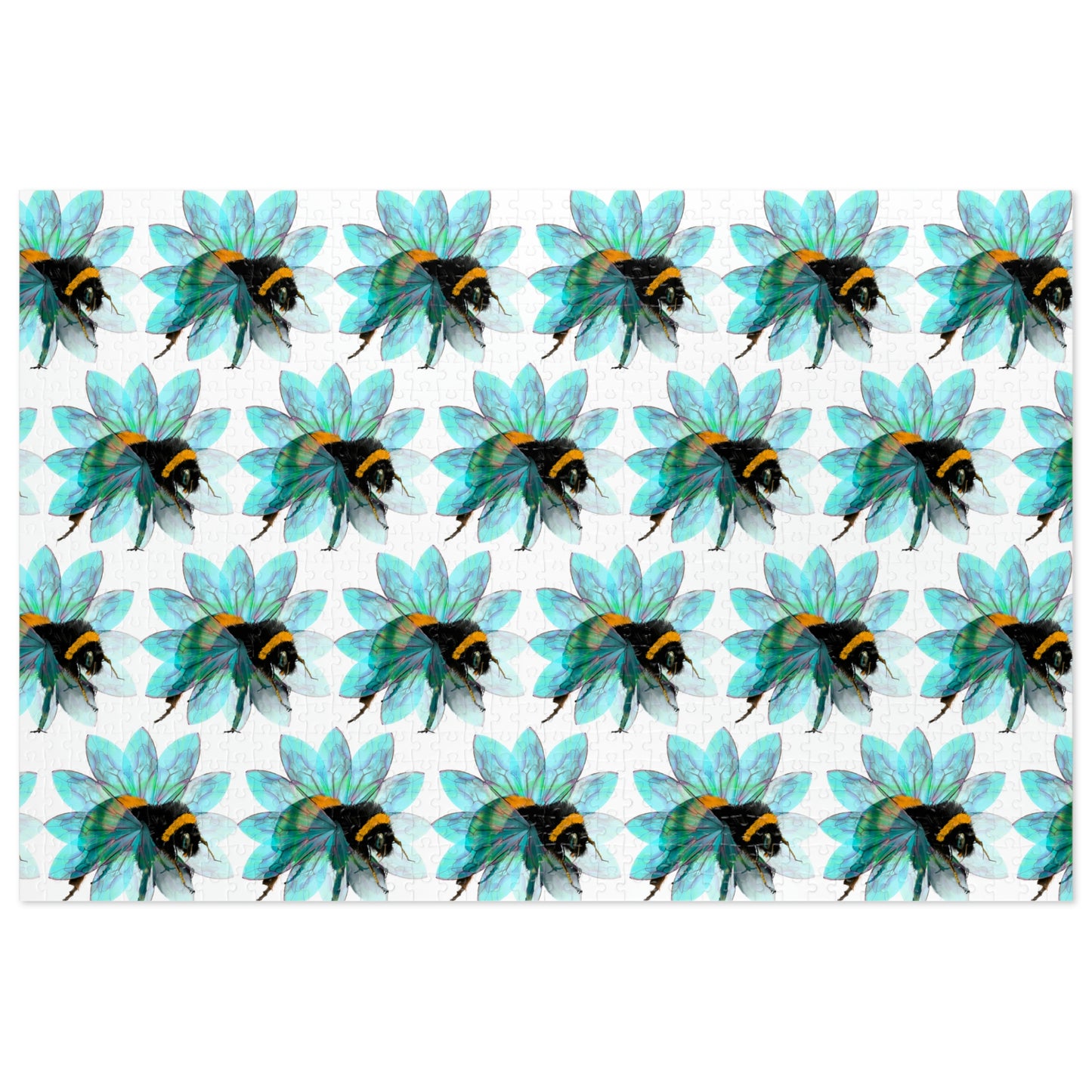 Bee in the Flower Jigsaw Puzzle (30, 110, 252, 500,1000-Piece)