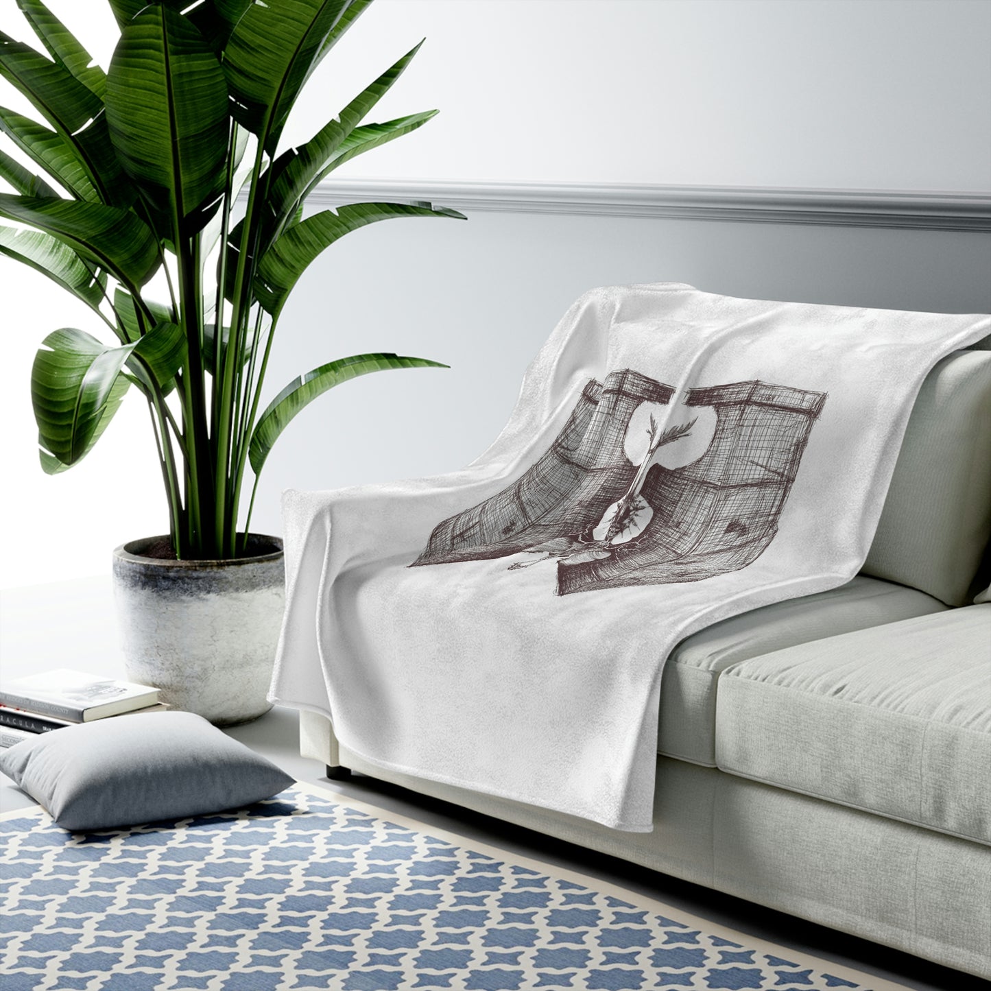 Heavy WIngs Velveteen Plush Blanket