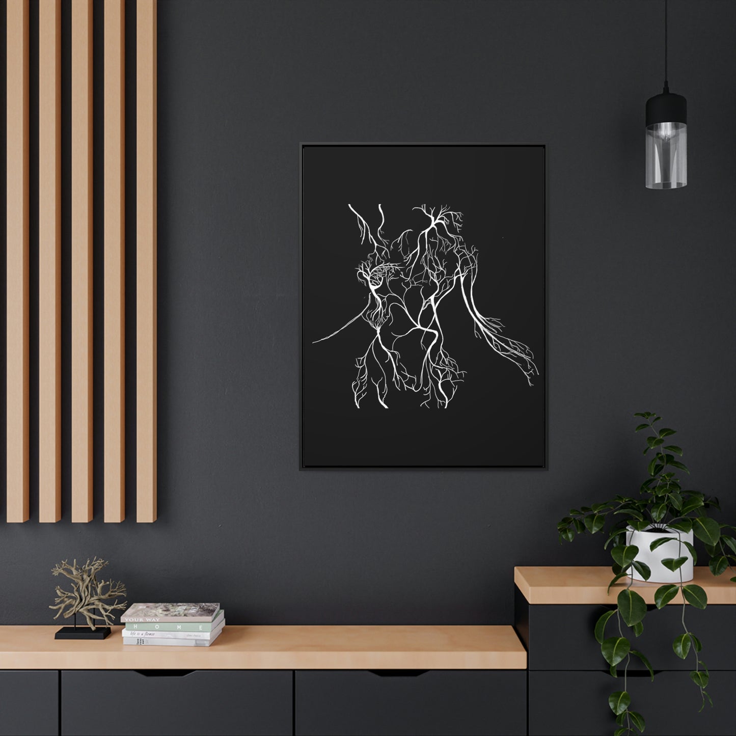 I Am Light Gallery Canvas Wrap on Vertical Frame