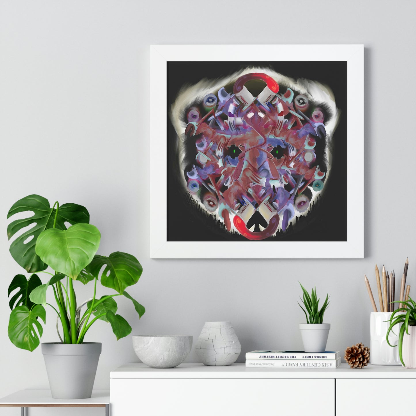 Interfaces Framed 16"x16" Poster