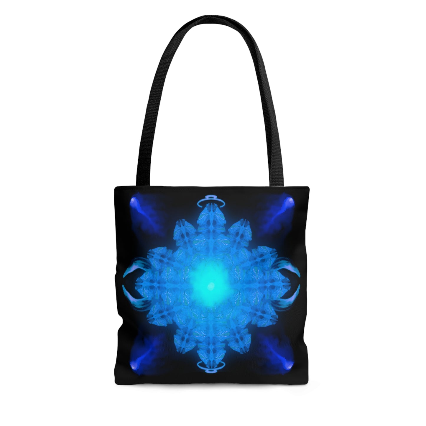Fire & Ice Burst Tote Bag