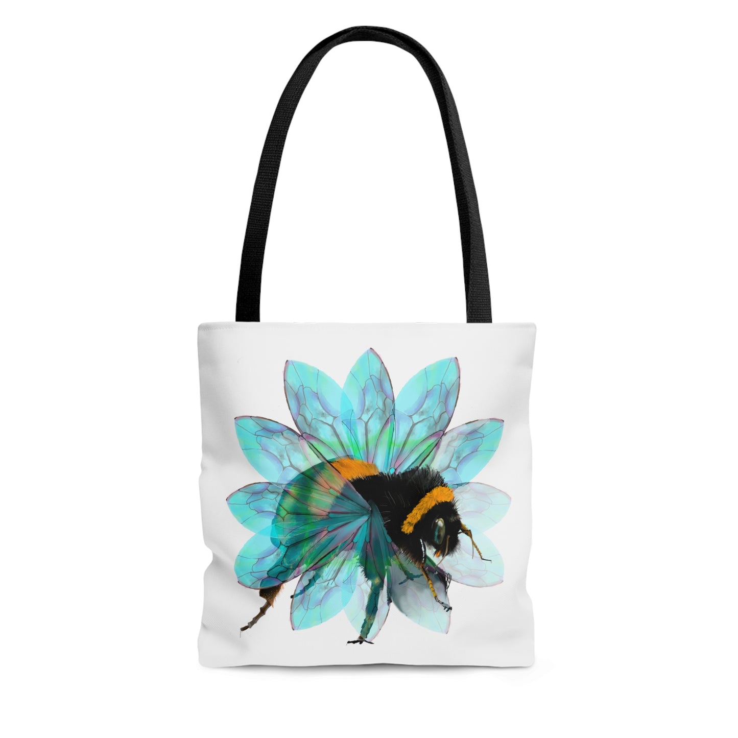 Bee In The Flower Tote Bag