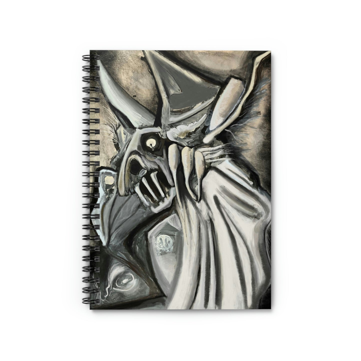 Terrified Spiral Notebook - Ruled Line