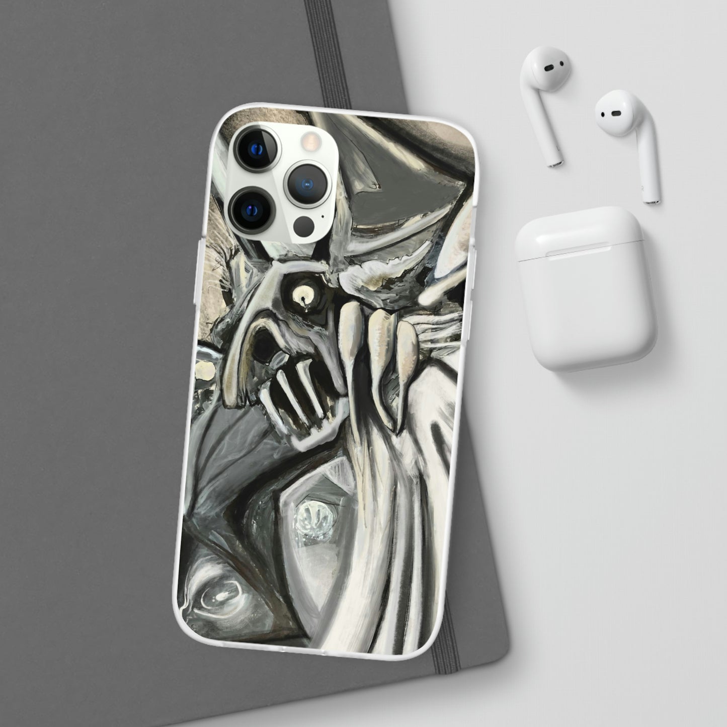 Terrified Flexi Phone Case for iphone and Samsung