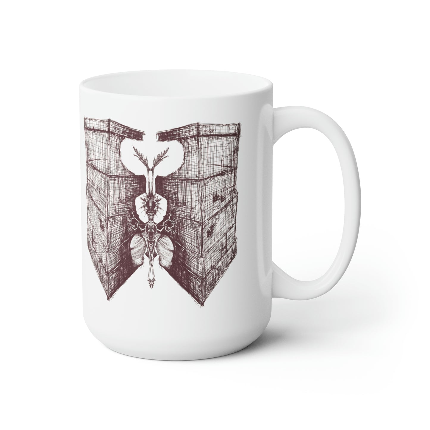 Heavy Wings Ceramic Mug 15oz