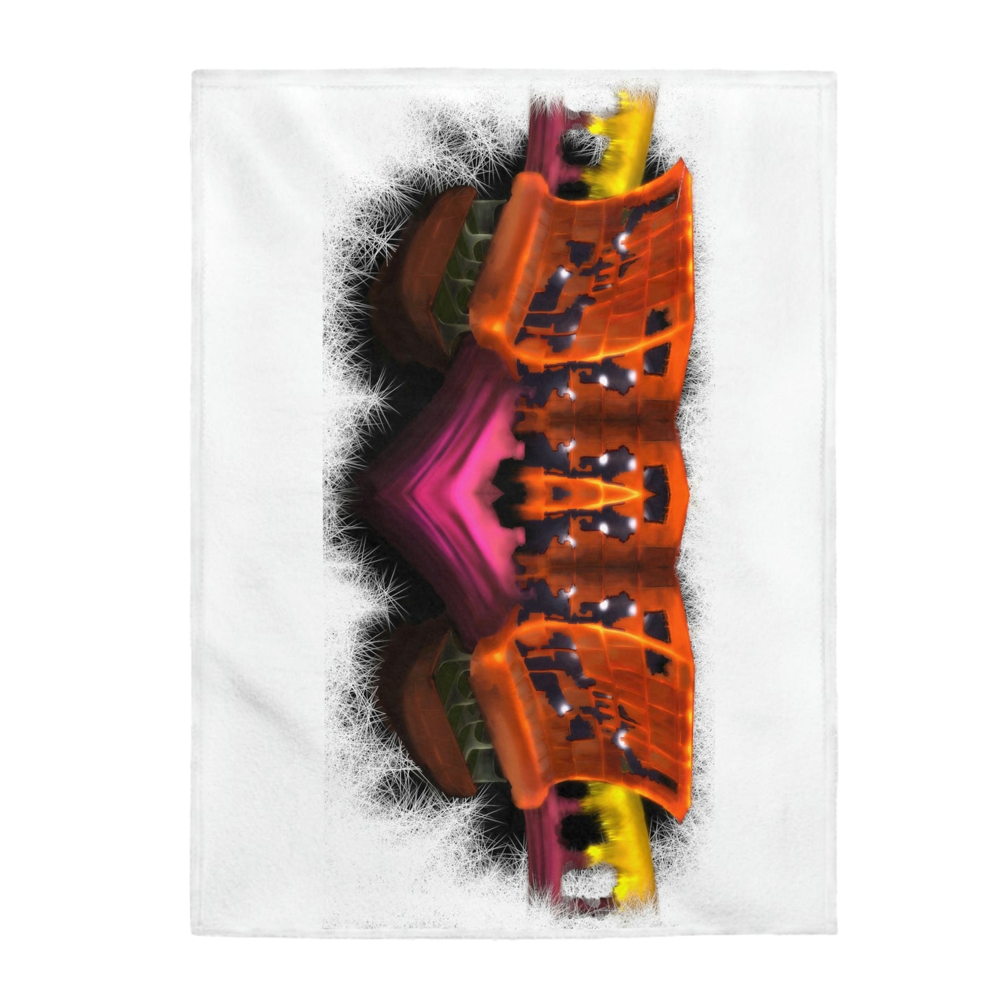 Polymerase III Corruption Velveteen Plush Blanket