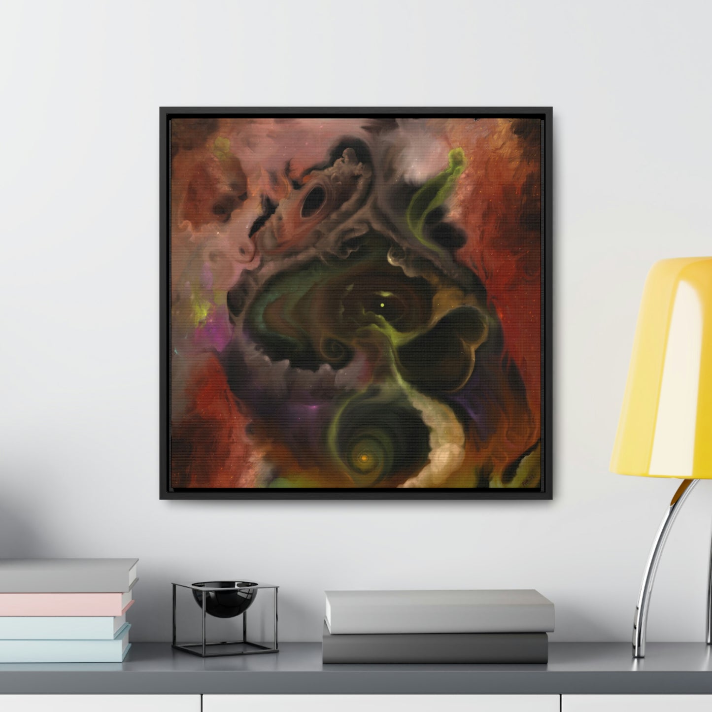 Nebula Fantastic Gallery Canvas Wrap, Square Frame
