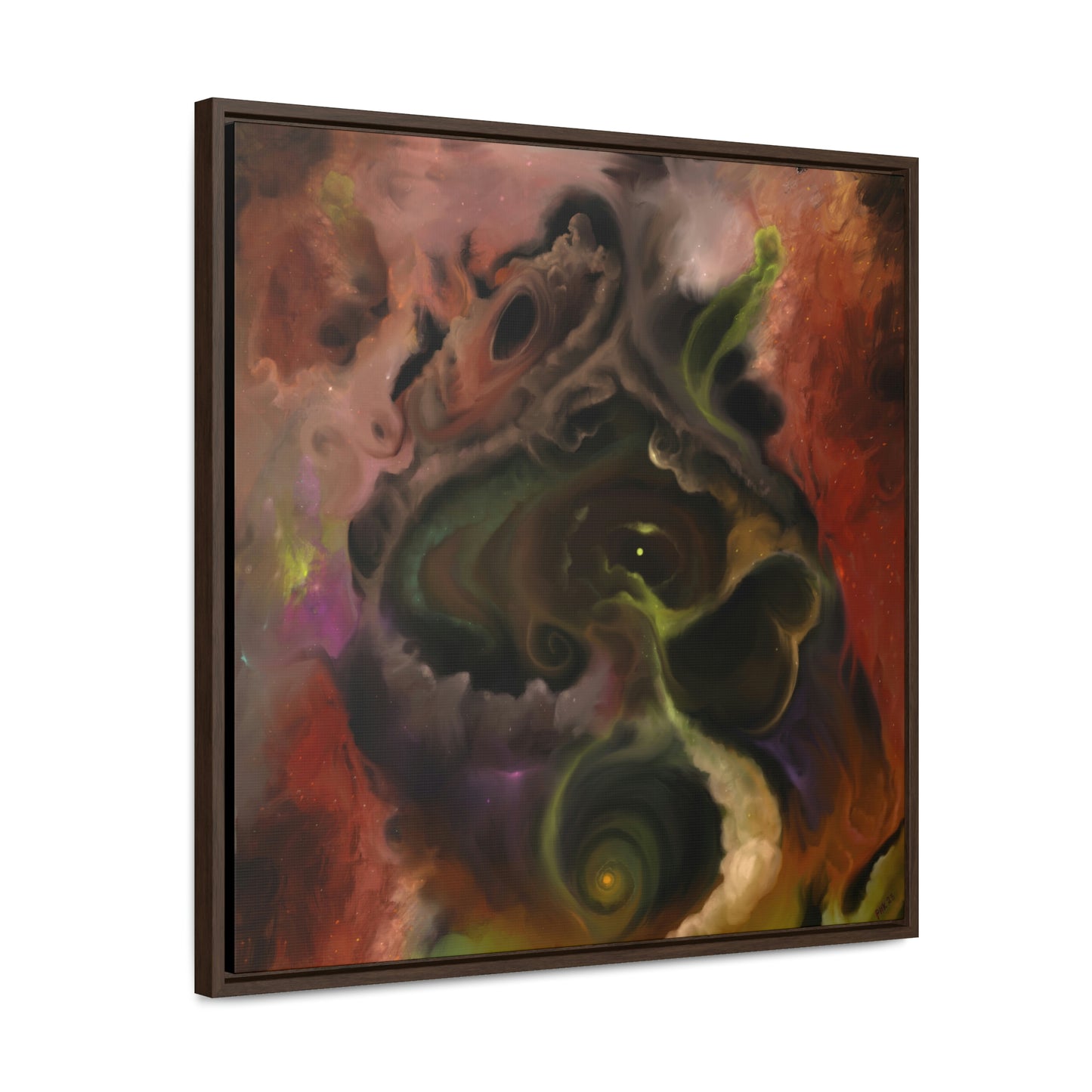 Nebula Fantastic Gallery Canvas Wrap, Square Frame