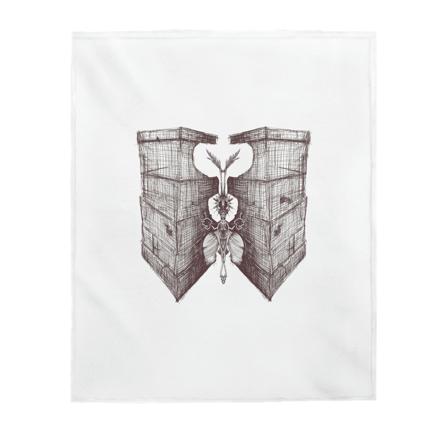 Heavy WIngs Velveteen Plush Blanket