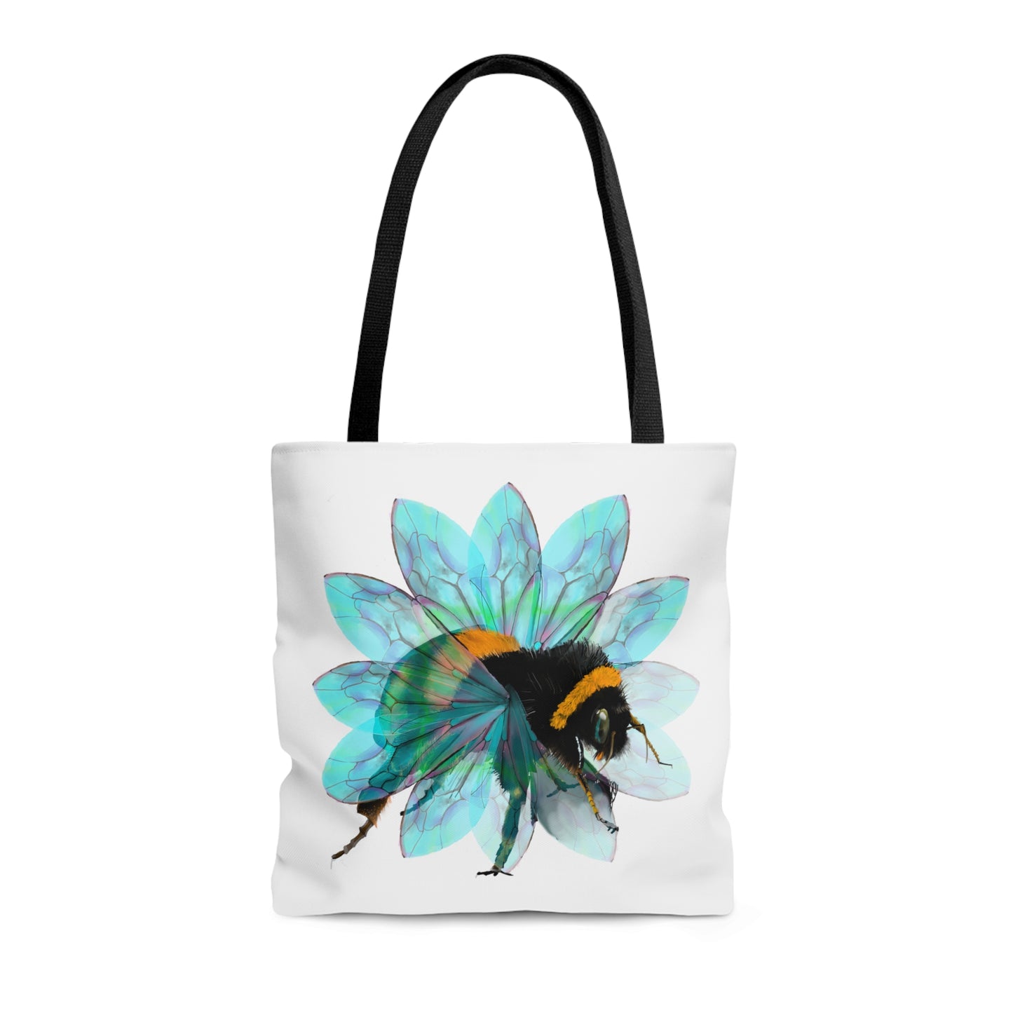 Bee In The Flower Tote Bag