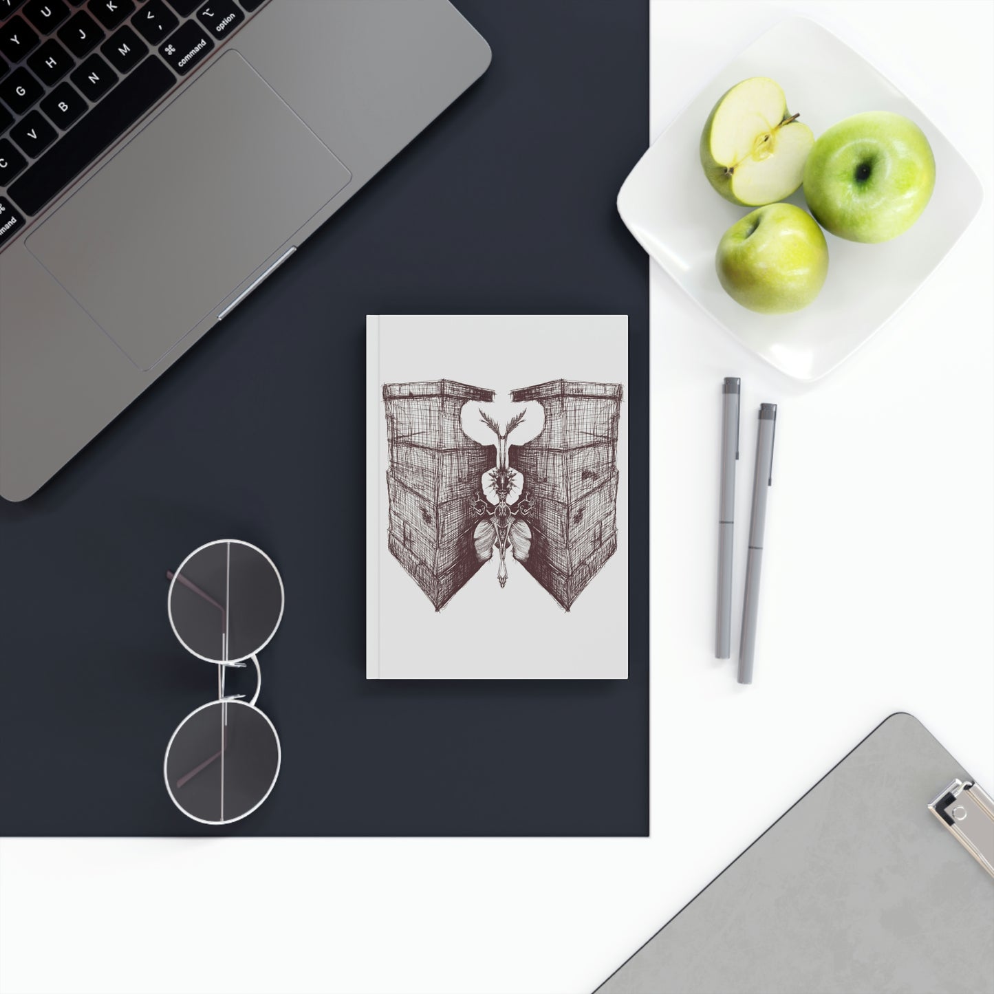 Heavy Wings Hard Backed Journal