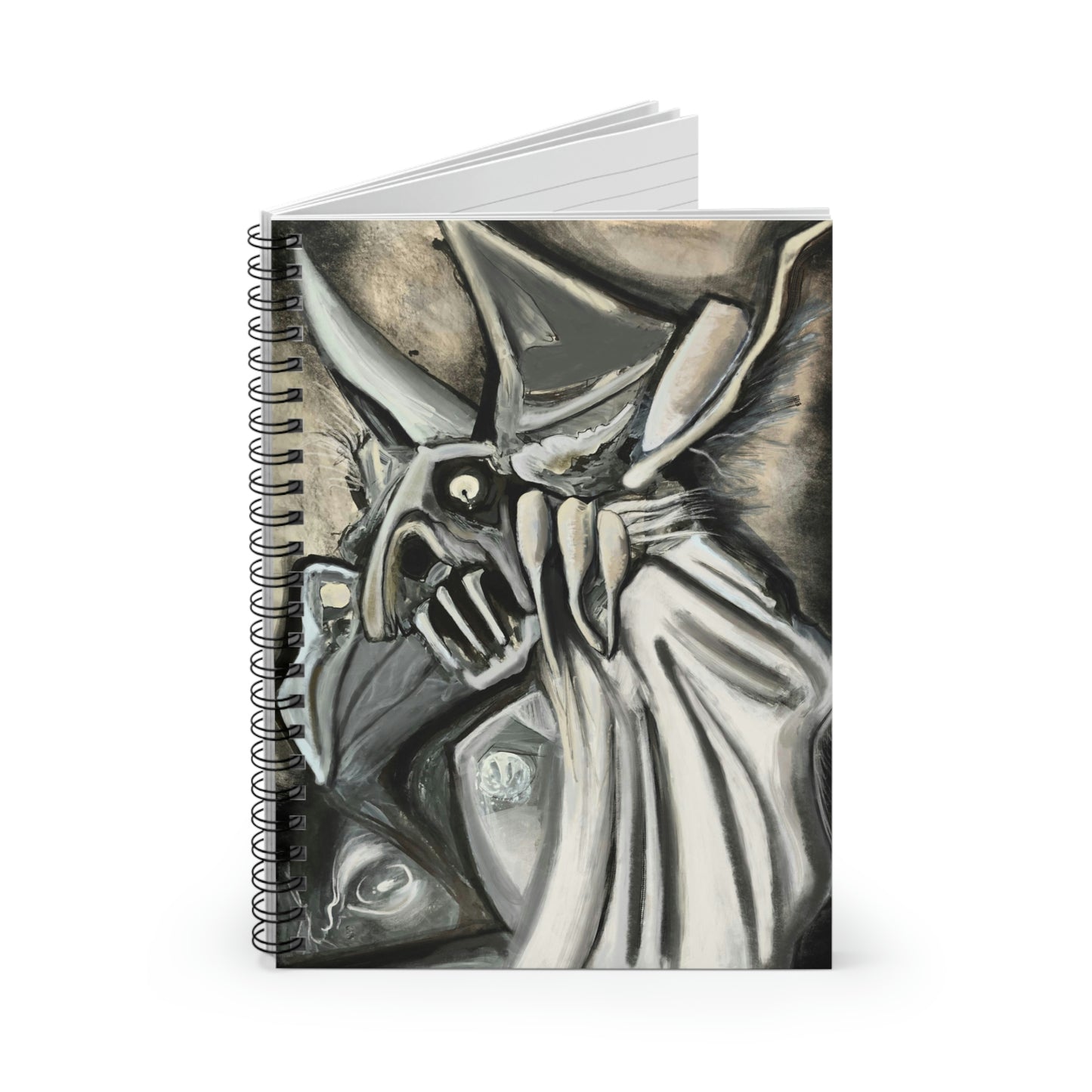 Terrified Spiral Notebook - Ruled Line