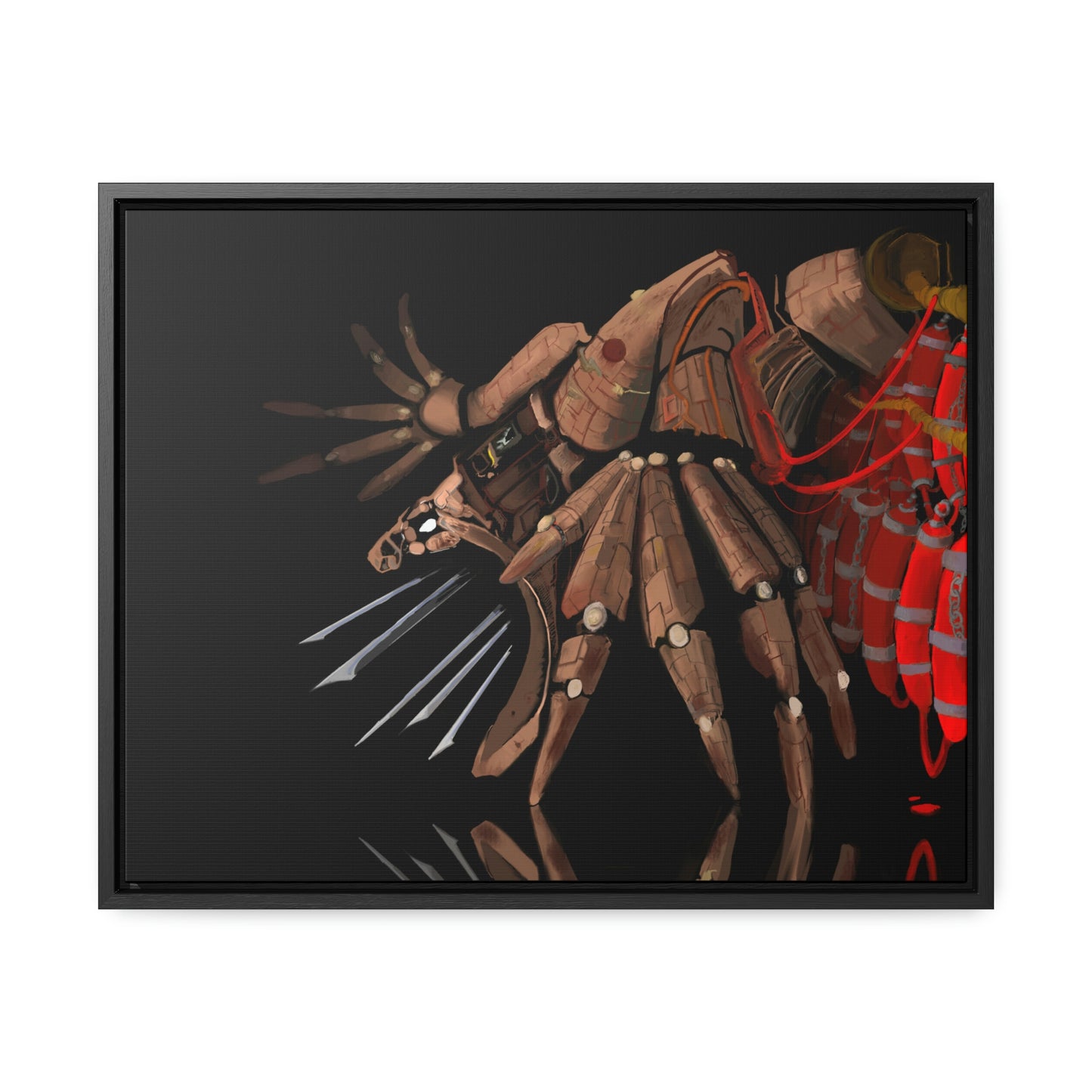 Phlebotomite Gallery Canvas Wrap in Horizontal Frame