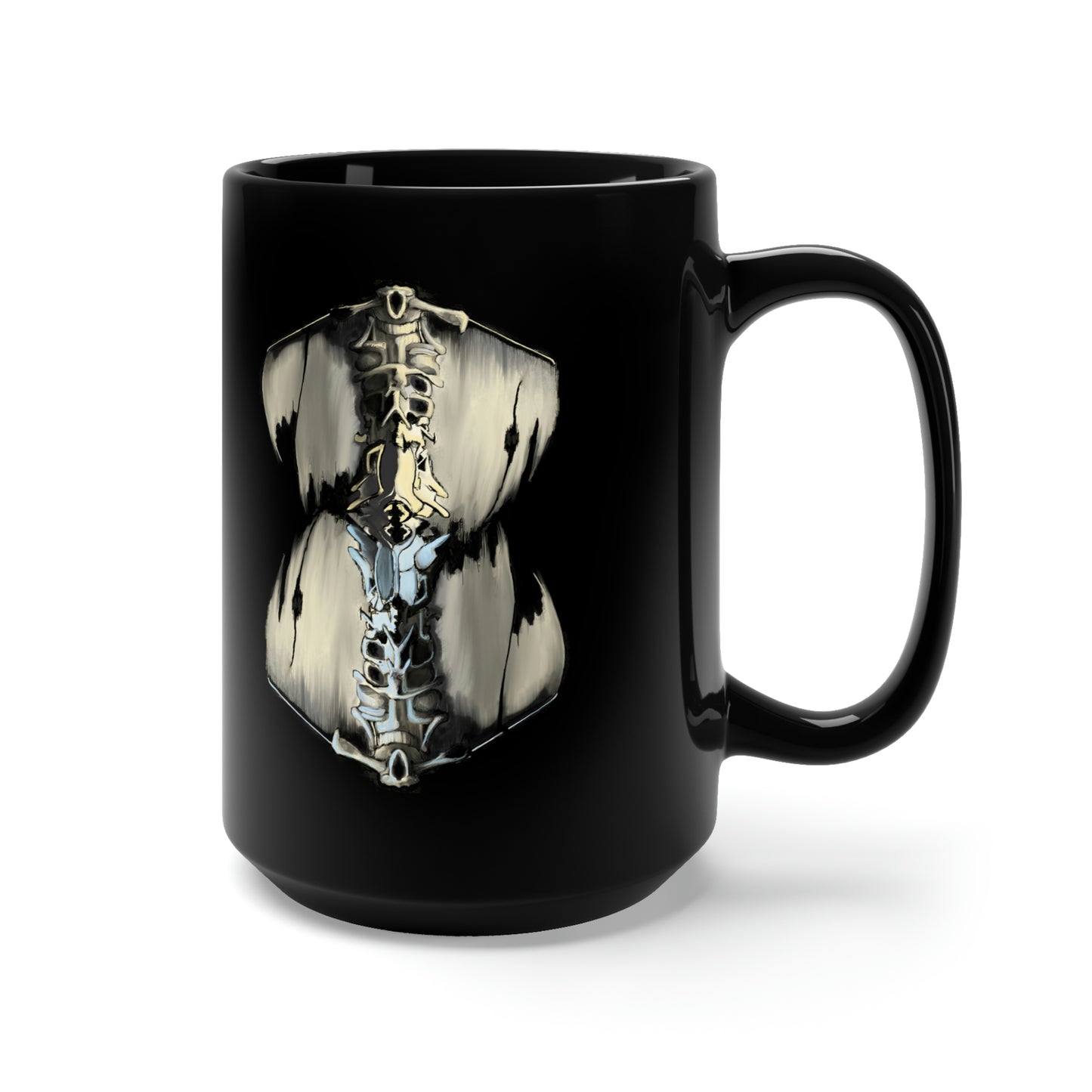 Totem Original Art Black Mug 15oz