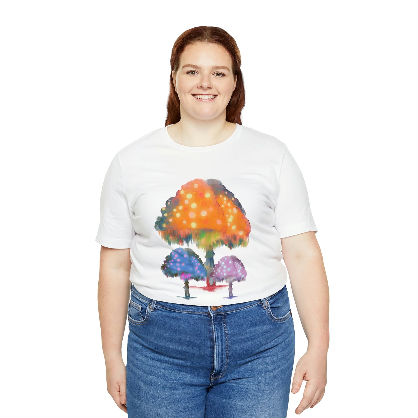 Ghost Fungi Unisex Jersey Short Sleeve Tee