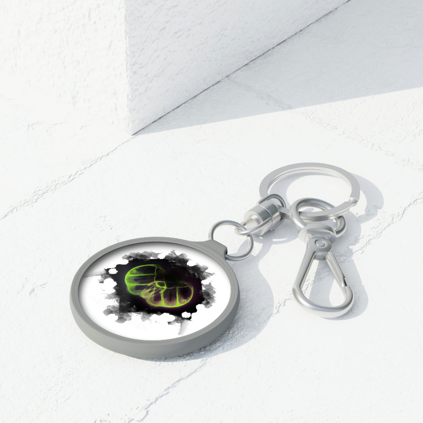 Phantasm Original Art Keyring Tag