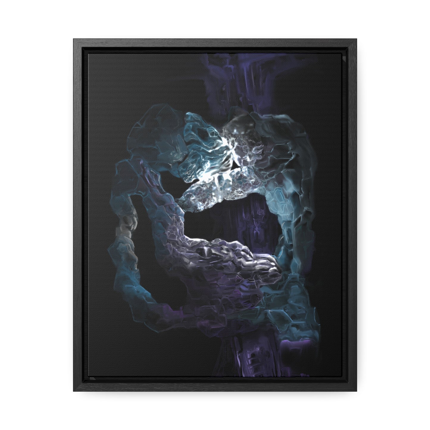 Anomalous Presence Gallery Canvas Wrap in Vertical Frame