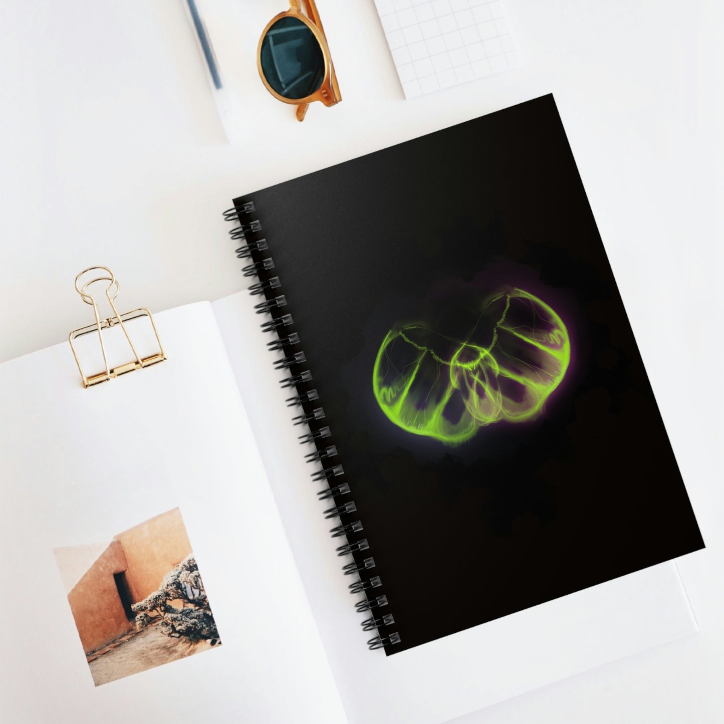 Phantasm Original Artwork Spiral Notebook - Ruled Line