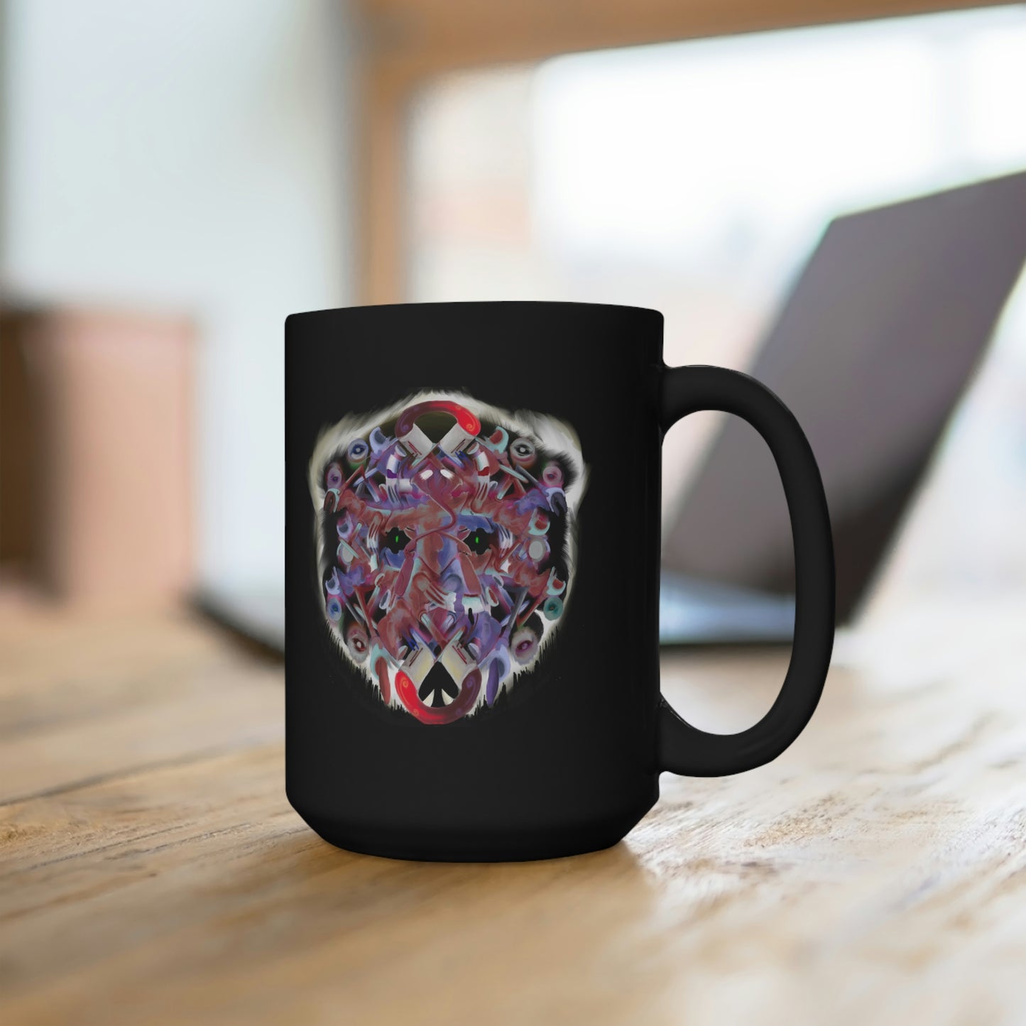 Interface Black Mug 15oz
