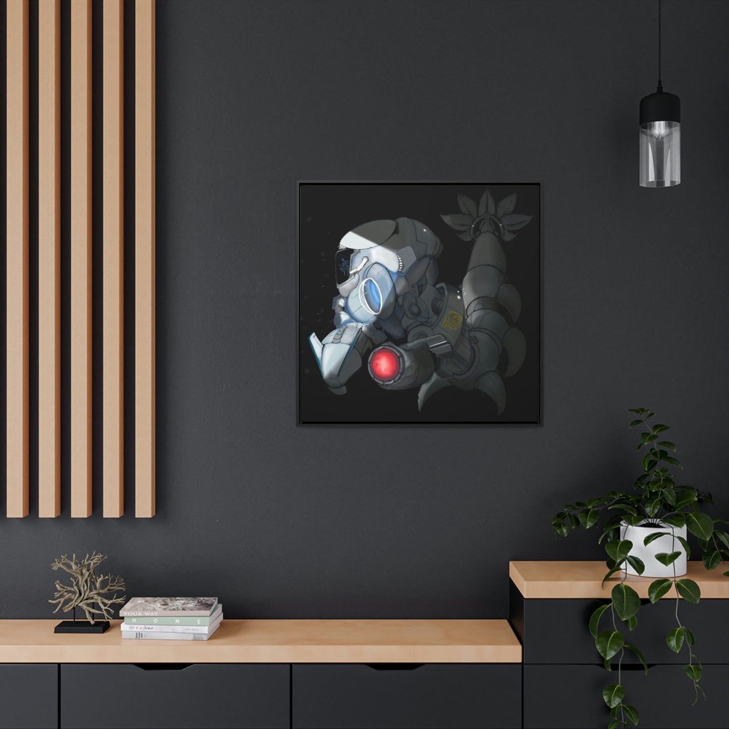 Aquanaut Gallery Canvas Square Frame
