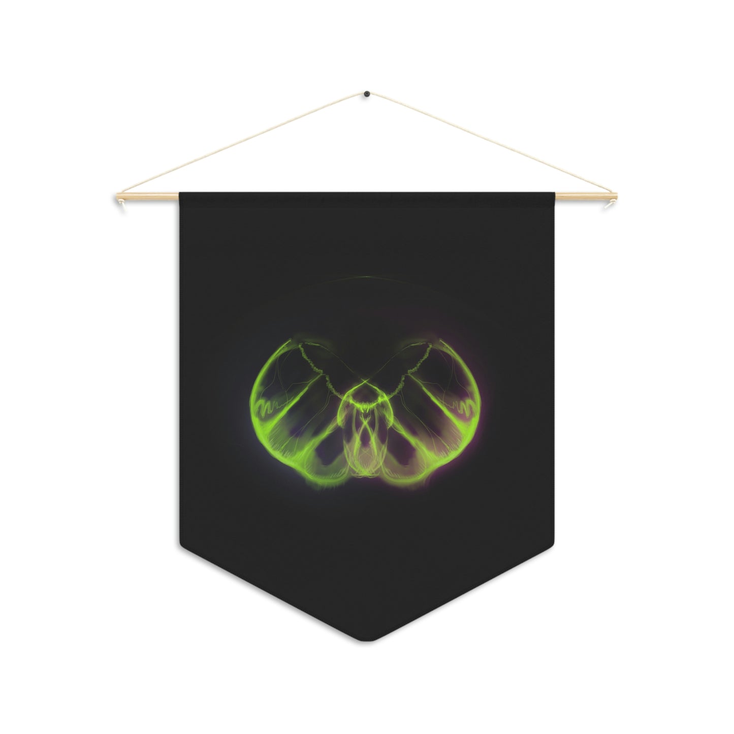 Original Art Moth Phantasm Gothic Pennant